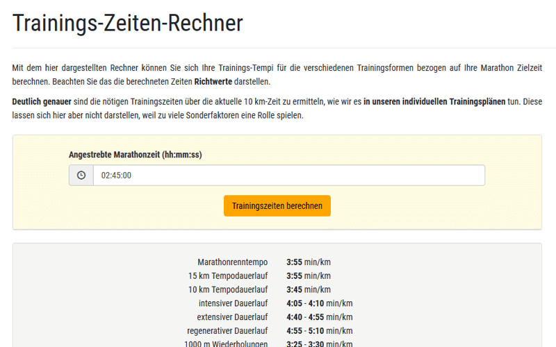Laufberater - Tipps und Beratung für Ihr Marathon- und ...